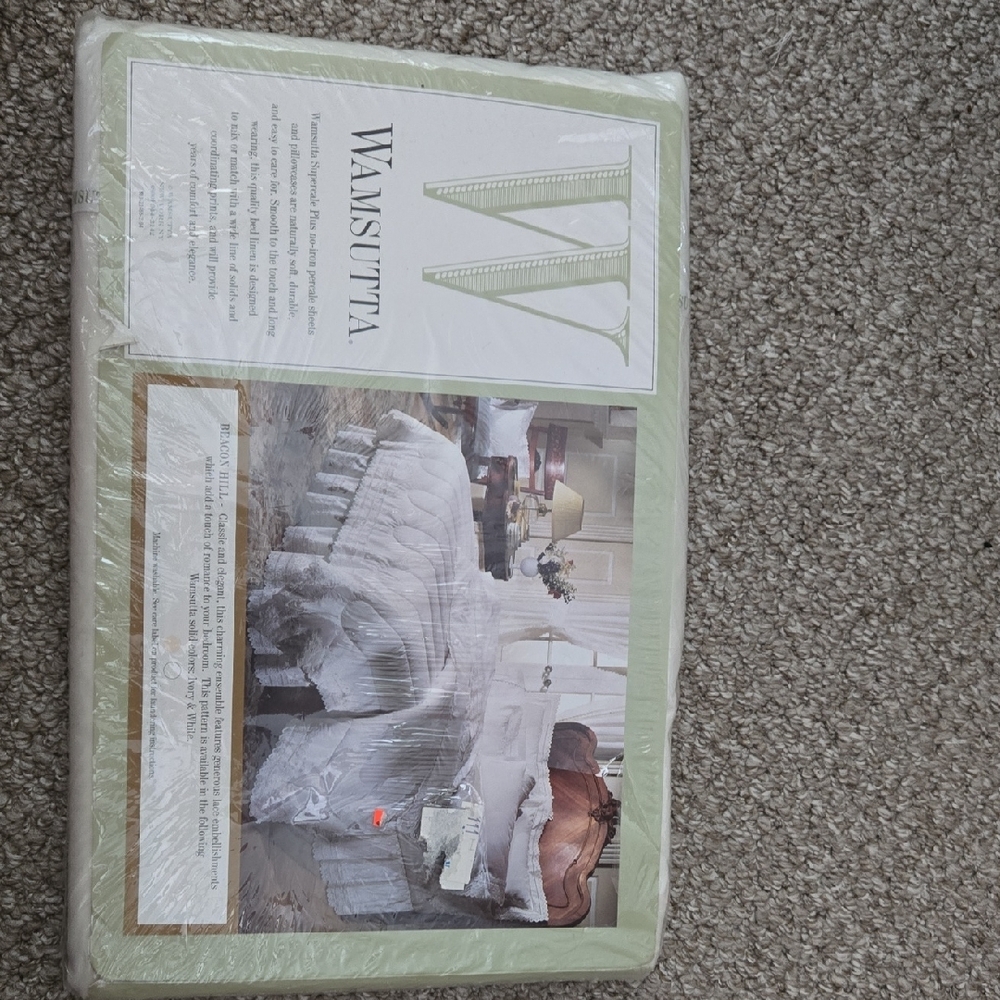 NWT Wamsutta Queen Flat Sheet - Picture 2 of 2
